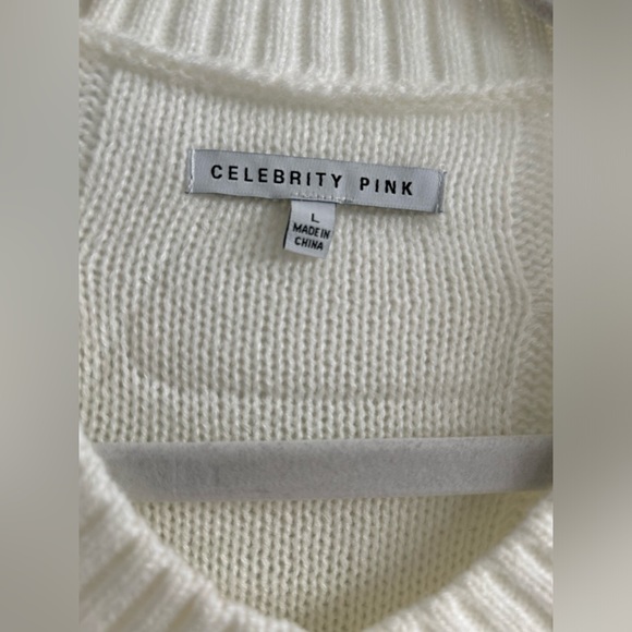 Celebrity Pink Cardigan Size Large - Picture 4 of 4